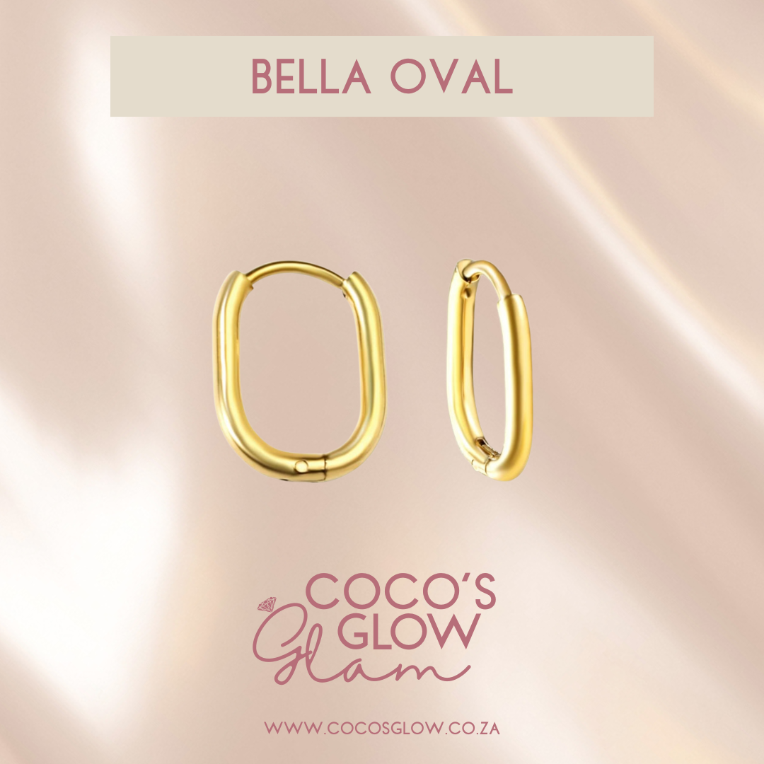 Bella Oval Earrings